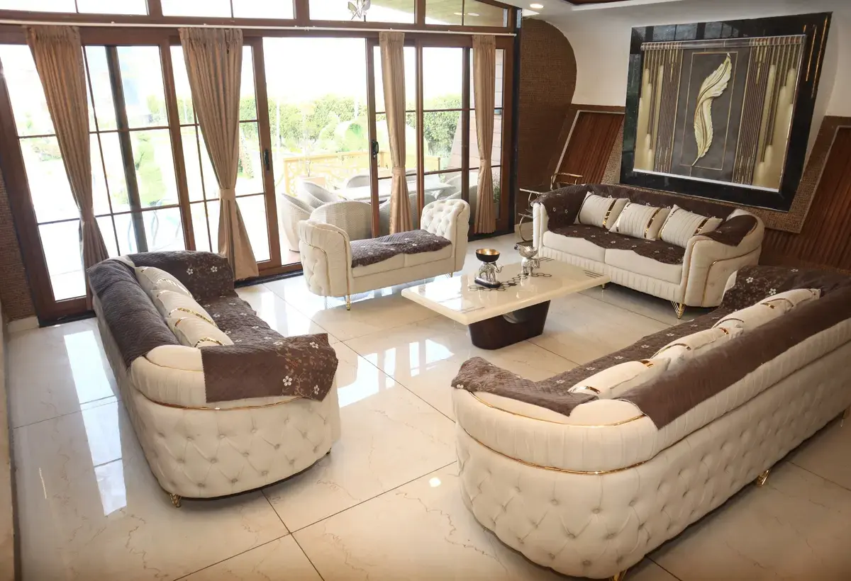 Elegant interior at Mehra Resort